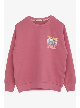 Cherry Color - Girls` Sweatshirt - Breeze Girls&Boys