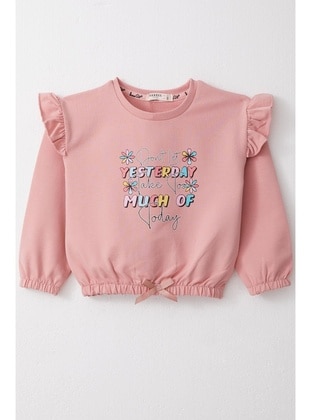 Dusty Rose - 300gr - Girls` Sweatshirt - Breeze Girls&Boys