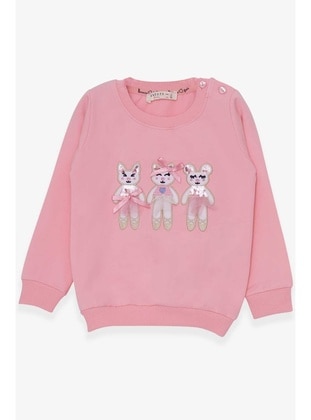 Powder Pink - Girls` Sweatshirt - Breeze Girls&Boys