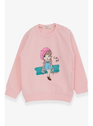 Powder Pink - Baby Sweatshirts - Breeze Girls&Boys