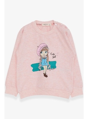 Salmon - Girls` Sweatshirt - Breeze Girls&Boys