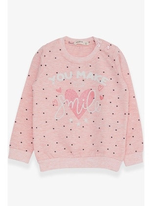 Salmon - Girls` Sweatshirt - Breeze Girls&Boys