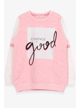 Salmon - Girls` Sweatshirt - Breeze Girls&Boys