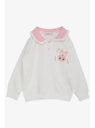 Ecru - Girls` Sweatshirt - Breeze Girls&Boys