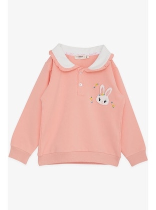 Salmon - Girls` Sweatshirt - Breeze Girls&Boys