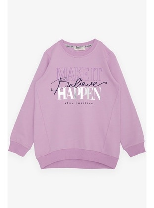 Lilac - Girls` Sweatshirt - Breeze Girls&Boys