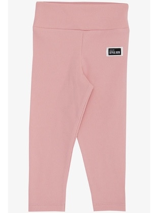 Pink - 200gr - Girls` Pants - Breeze Girls&Boys