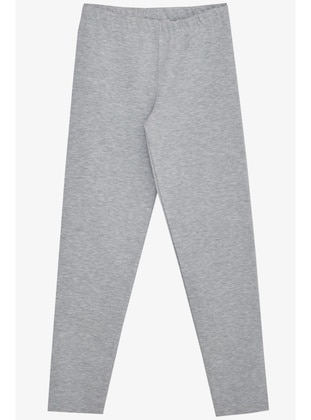 Light Gray - Girls` Pants - Breeze Girls&Boys