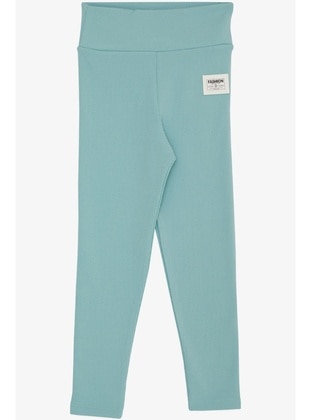 Sea Green - 200gr - Girls` Pants - Breeze Girls&Boys