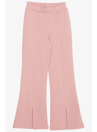 Pink - 200gr - Girls` Pants - Breeze Girls&Boys