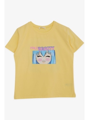 Yellow - Girls` T-Shirt - Breeze Girls&Boys