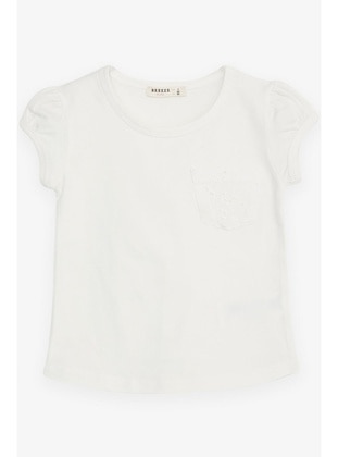 Ecru - Girls` T-Shirt - Breeze Girls&Boys