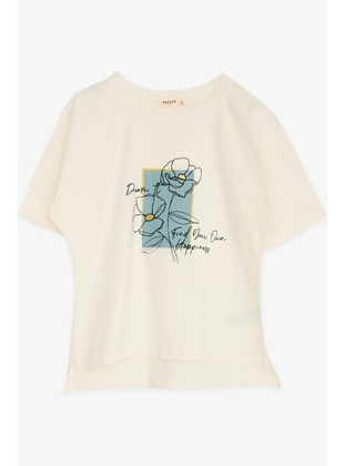 Ecru - Girls` T-Shirt - Breeze Girls&Boys