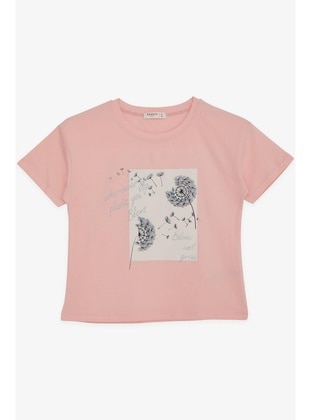 Salmon - Girls` T-Shirt - Breeze Girls&Boys