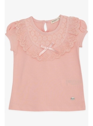 Salmon - Girls` T-Shirt - Breeze Girls&Boys