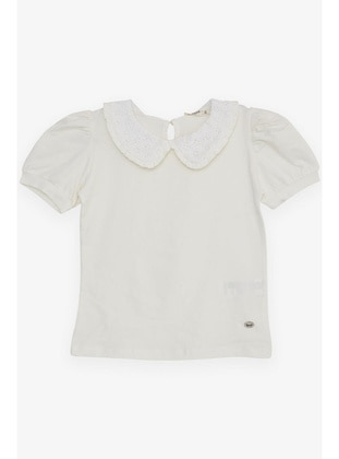 Ecru - Girls` T-Shirt - Breeze Girls&Boys