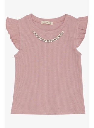 Dusty Rose - 150gr - Girls` T-Shirt - Breeze Girls&Boys