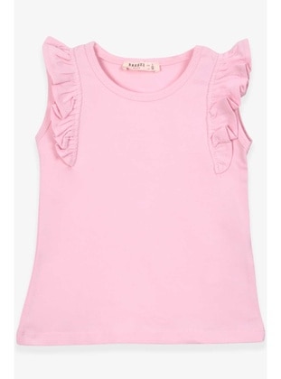 Powder Pink - Girls` T-Shirt - Breeze Girls&Boys