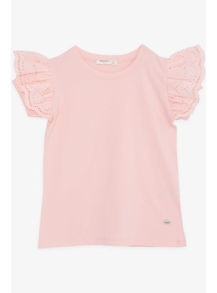 Salmon - Girls` T-Shirt - Breeze Girls&Boys