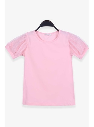 Salmon - Girls` T-Shirt - Breeze Girls&Boys