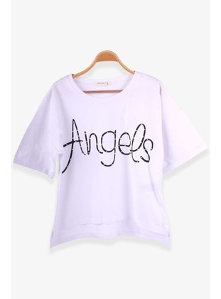 White - Girls` T-Shirt - Breeze Girls&Boys