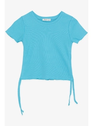 Light Blue - Girls` T-Shirt - Breeze Girls&Boys