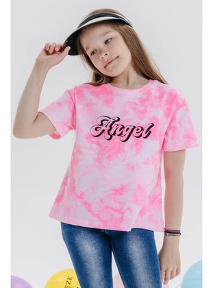 Neon Pink - Girls` T-Shirt - Breeze Girls&Boys