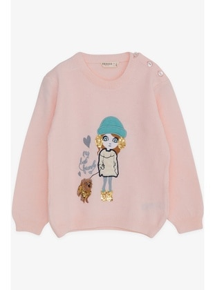 Powder Pink - Girls` Sweatshirt - Breeze Girls&Boys