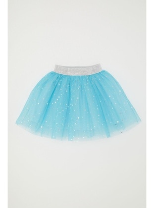 Blue - 200gr - Girls` Skirt - Breeze Girls&Boys