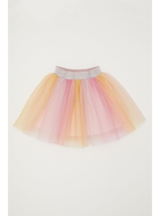 Multi Color - 200gr - Girls` Skirt - Breeze Girls&Boys