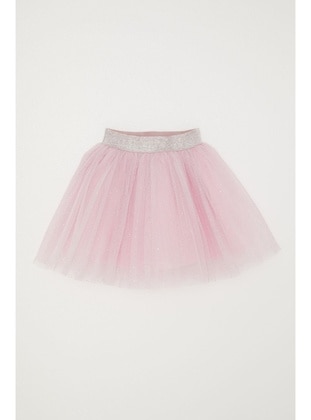 Pink - 200gr - Girls` Skirt - Breeze Girls&Boys