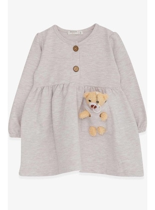 Beige - 150gr - Baby Dress - Breeze Girls&Boys