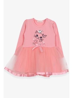 Salmon - Baby Dress - Breeze Girls&Boys