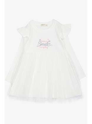 White - 150gr - Baby Dress - Breeze Girls&Boys