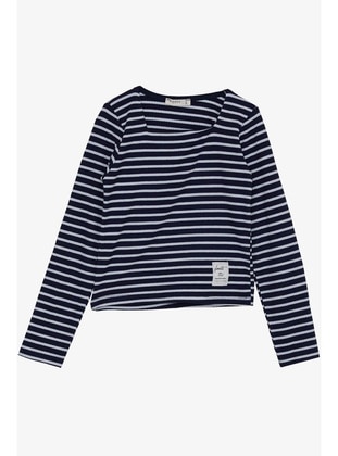 Navy Blue - 250gr - Girls` Tops - Breeze Girls&Boys