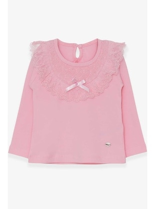 Powder Pink - Girls` Tops - Breeze Girls&Boys