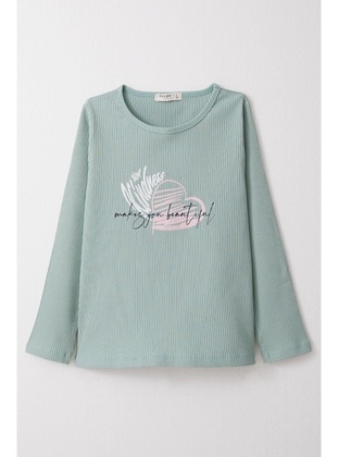 Mint Green - 250gr - Girls` Tops - Breeze Girls&Boys