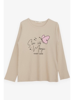 Beige - Girls` Tops - Breeze Girls&Boys