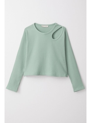 Mint Green - 250gr - Girls` Tops - Breeze Girls&Boys