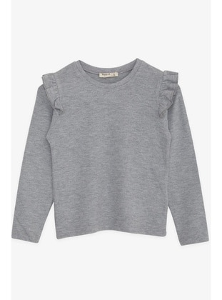 Grey - Girls` Tops - Breeze Girls&Boys