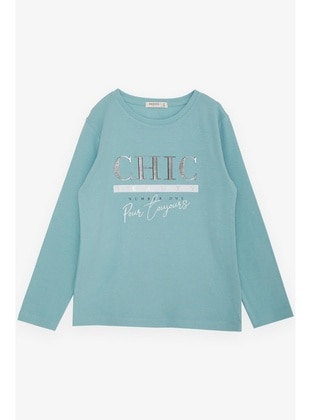 Sea Green - Girls` Tops - Breeze Girls&Boys