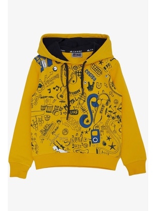 Mustard - 350gr - Boys` Sweatshirt - Breeze Girls&Boys