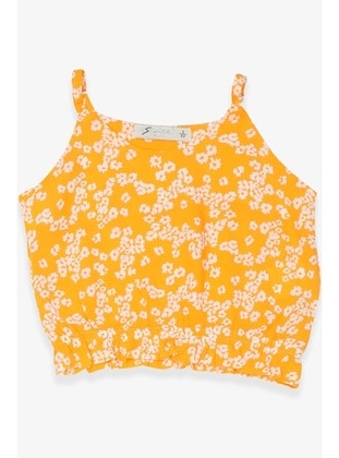 Yellow - Girls` T-Shirt - Escabel