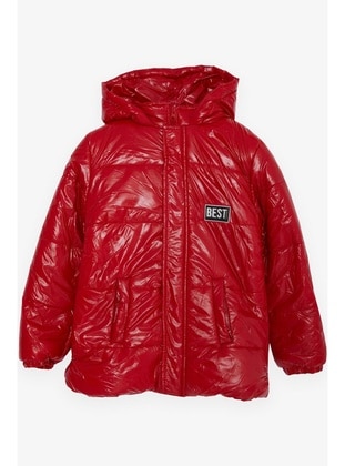 Red - Boys` Coat - Vivline