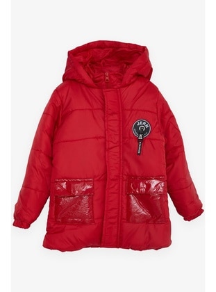 Red - Boys` Coat - Vivline