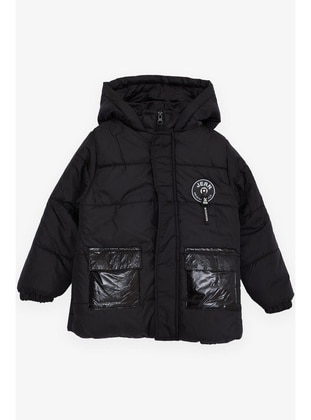 Black - Boys` Coat - Vivline