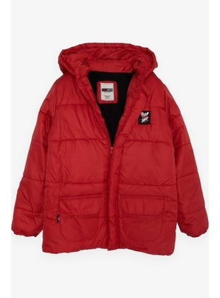 Red - Boys` Coat - Vivline