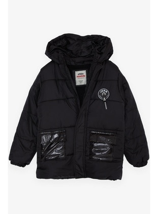 Black - Boys` Coat - Vivline