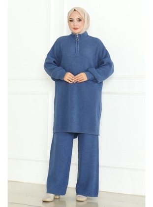 Indigo - Knit Suits - Bestenur