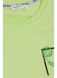 Light Green - 300gr - Boys` Suit